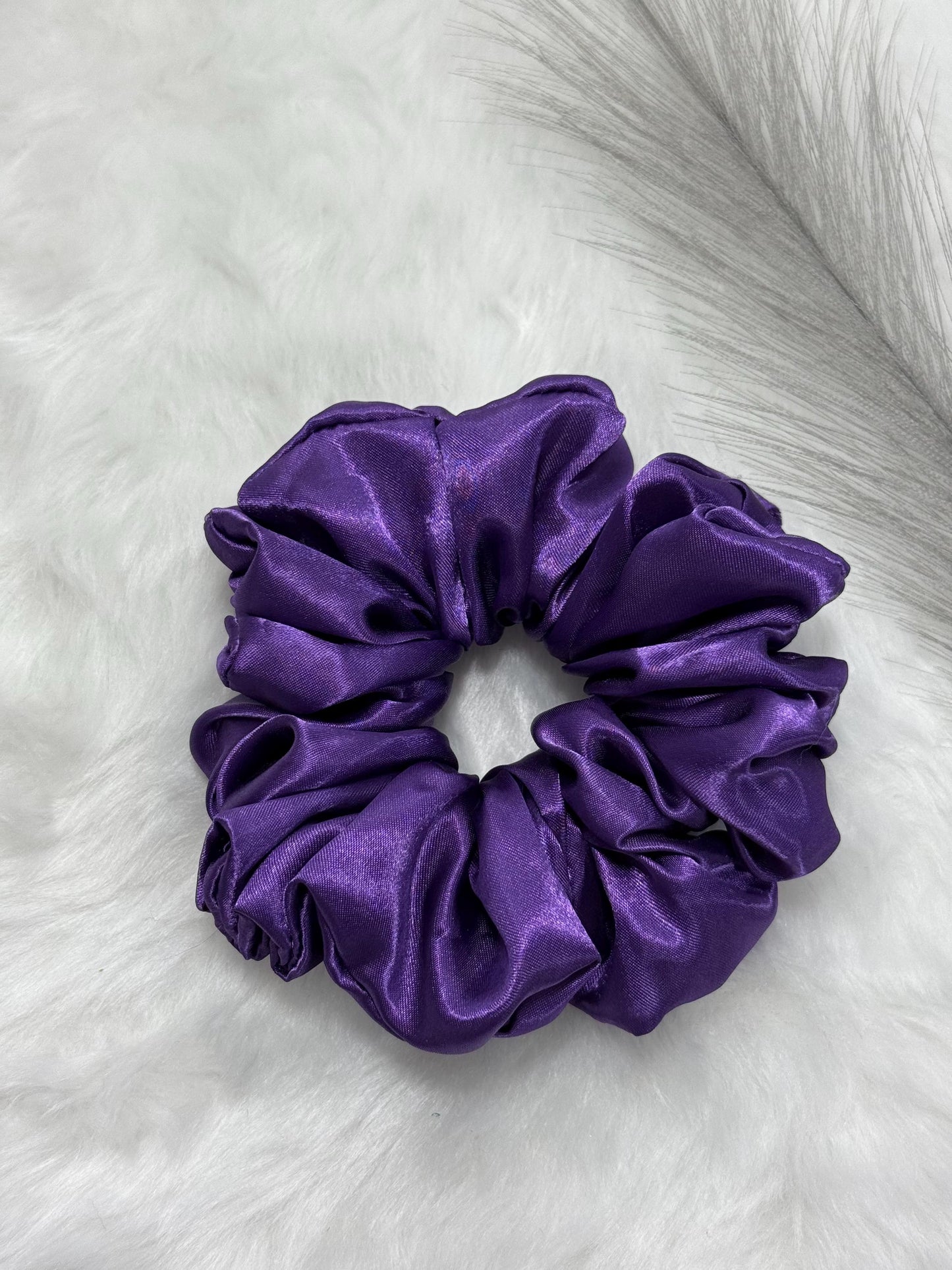 Luxury Handmade scrunchies, Silky satin scrunchies, Elegant scrunchies, Large scrunchies,Women Hair accessories,