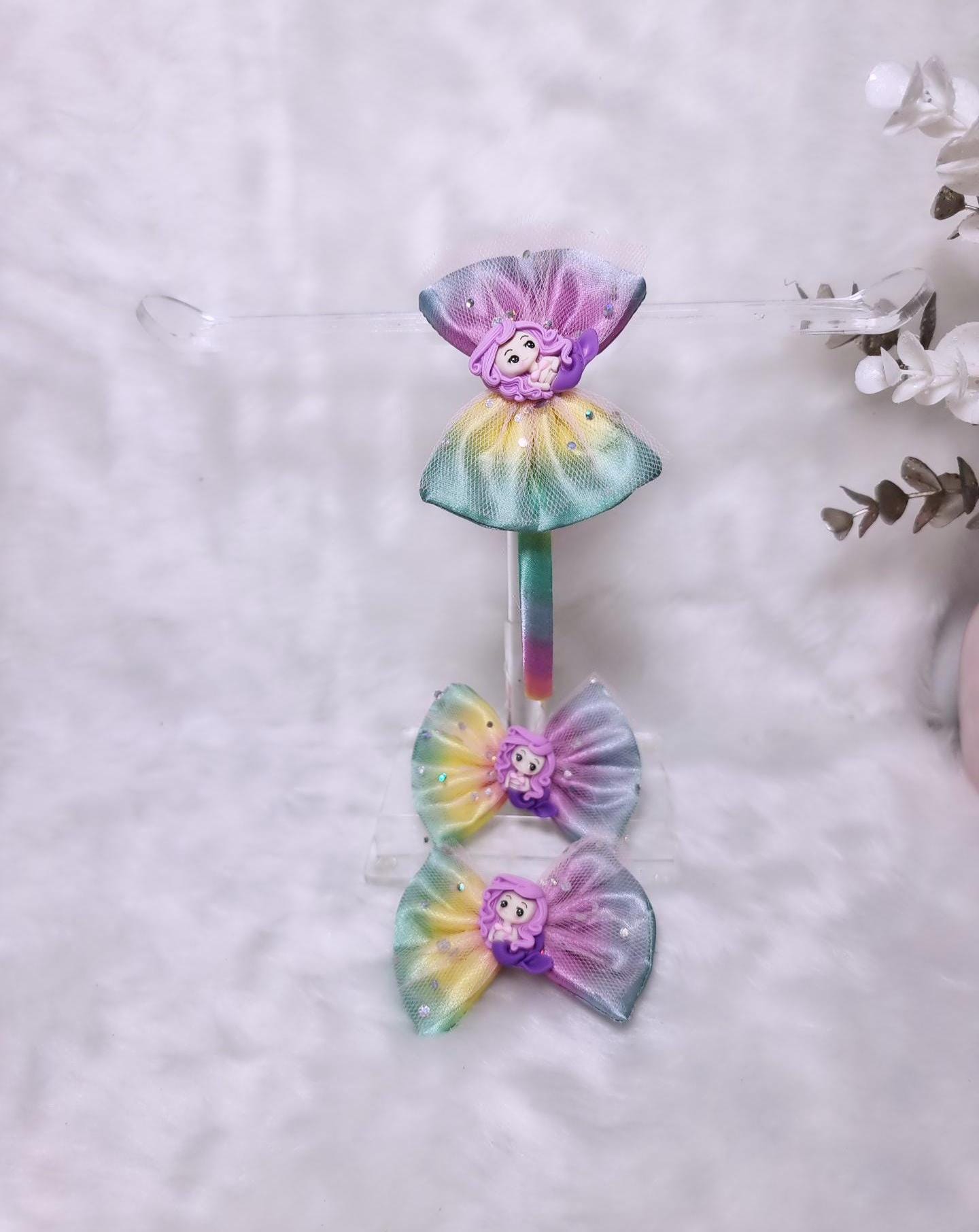 Handmade headband, Hair accessories. Girls Hair Clip, Snap Hair Clip, Birthday gift, Children Hair clip, Hair clip pack,