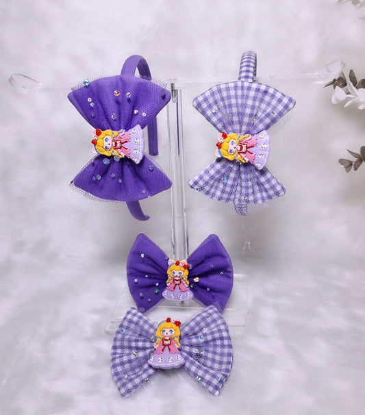Hair accessories set, Hair ties set, Bridal give away, Ladies birthday gift, Elegant hair accessories,