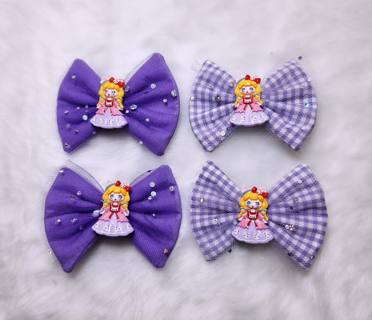 Hair accessories set, Hair ties set, Bridal give away, Ladies birthday gift, Elegant hair accessories,