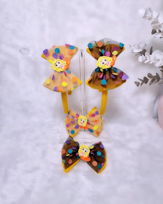 Handmade headband, Children's Hair Clips, Hair Bow clips, Kids Hair Clips, Bow clip, Hair Accessories. Children's Snap Clip, Hair pin,