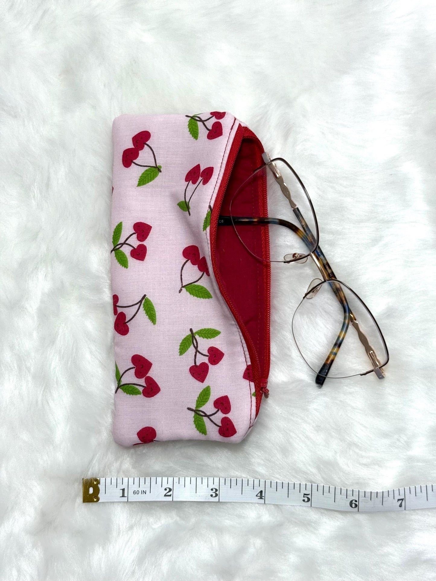 Padded Handmade Pencil case pouch/ Pencil Case Pouch/ Eye glasses pouch/ Cosmetic pouch / card and lipstick wallet pouch/