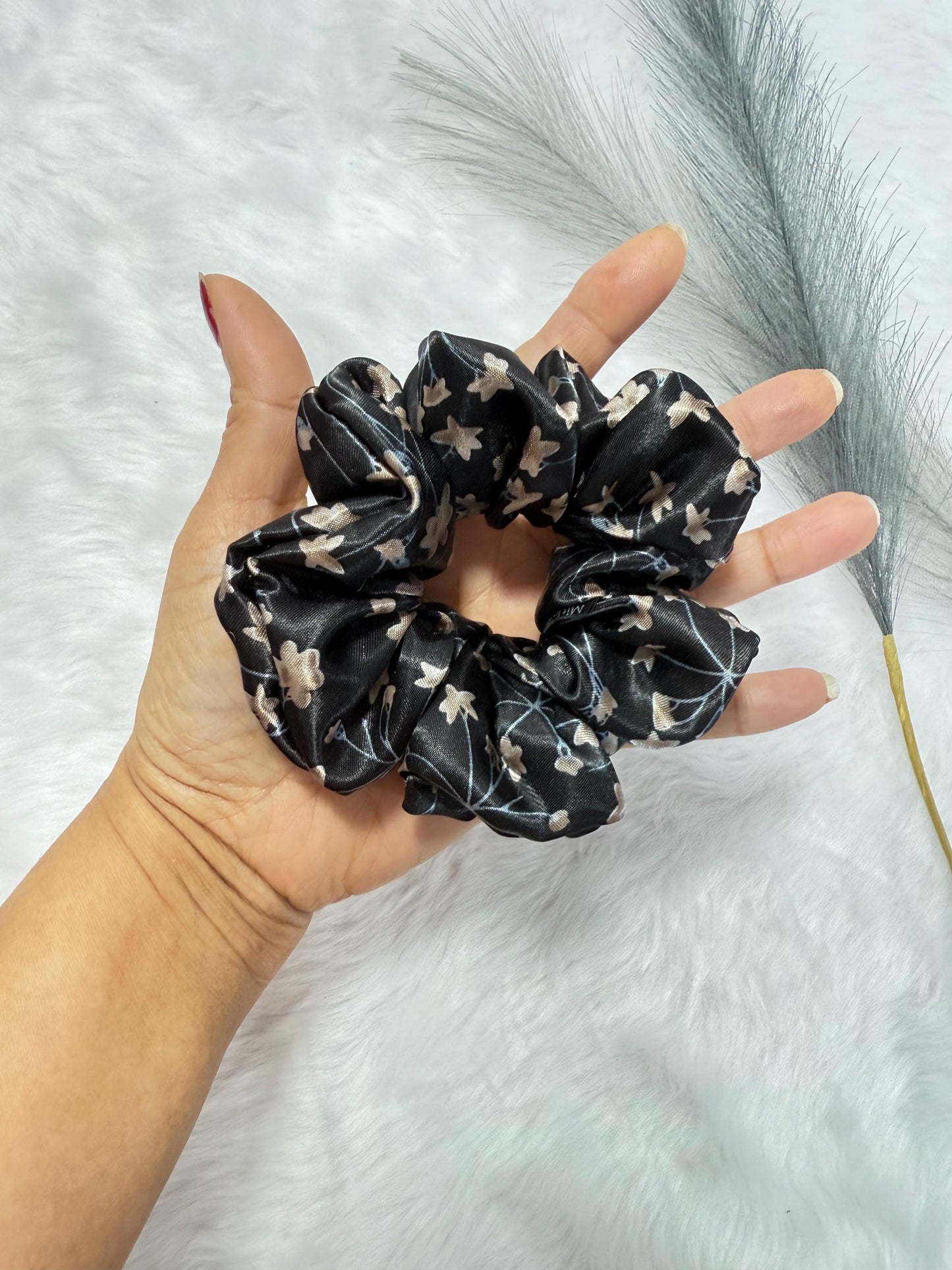 Soft Scrunchies/ Silky Satin Scrunchies/ Medium size Scrunchies/ Soft hair tie/ Elegant Scrunchies