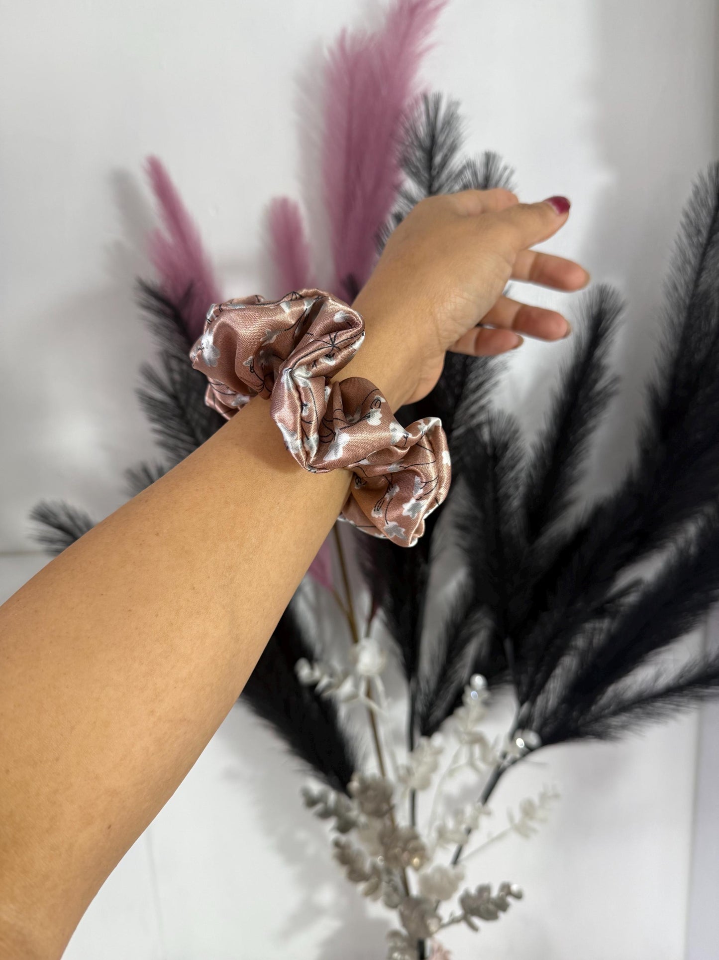 Soft Scrunchies/ Silky Satin Scrunchies/ Medium size Scrunchies/ Soft hair tie/ Elegant Scrunchies