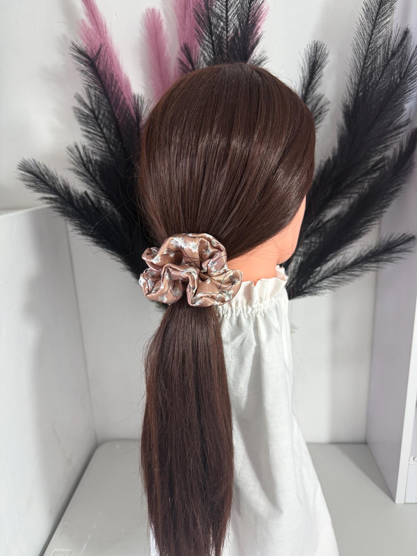 Soft Scrunchies/ Silky Satin Scrunchies/ Medium size Scrunchies/ Soft hair tie/ Elegant Scrunchies