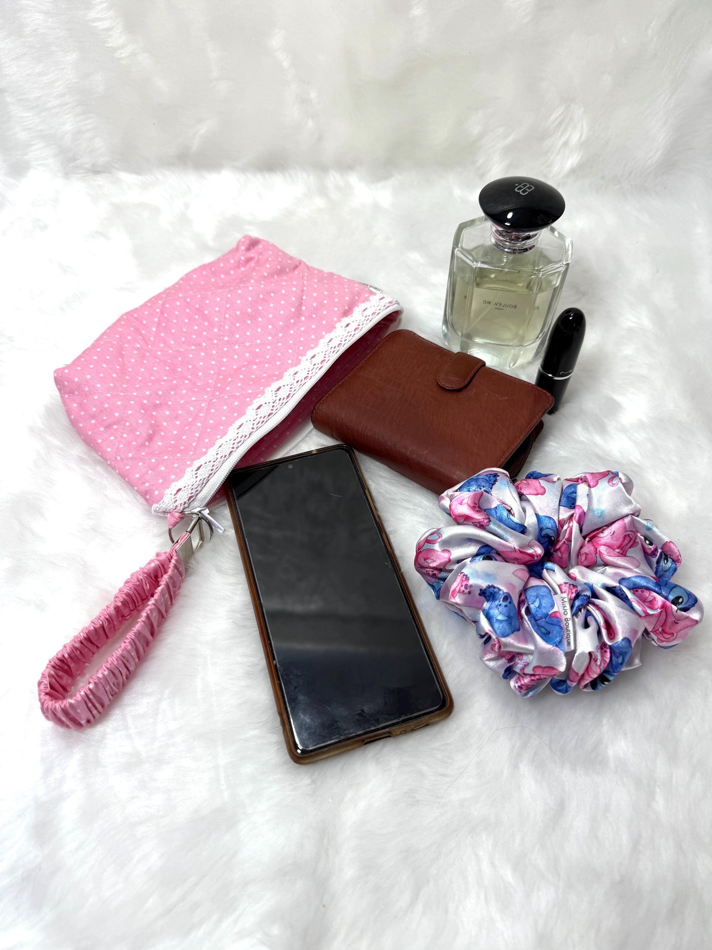 Make up pouch/ Make up pouch with key holder