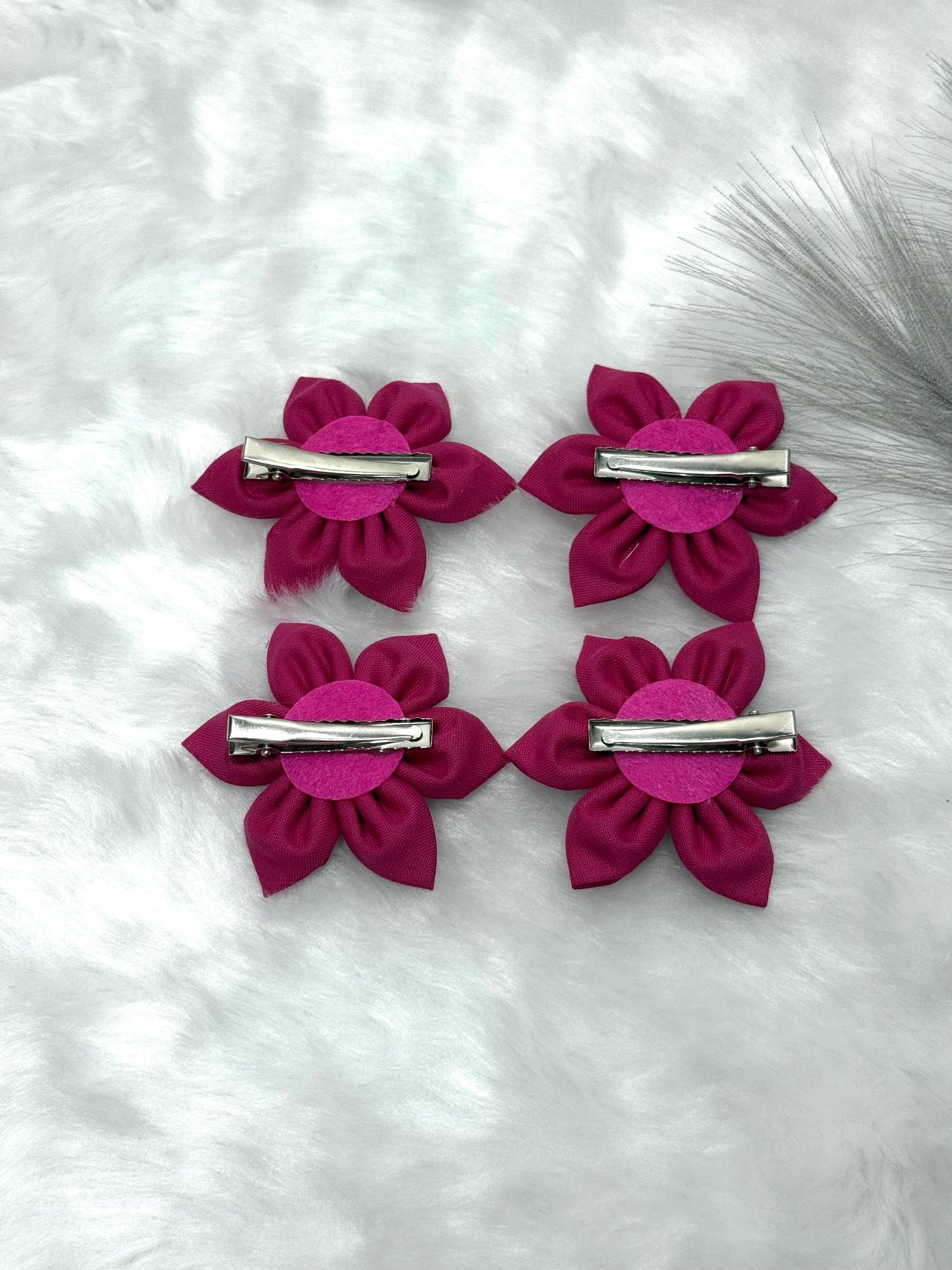 Handmade Hairclips/Flower Hairclips/Daisy Hairclips/Girls Hairclips/