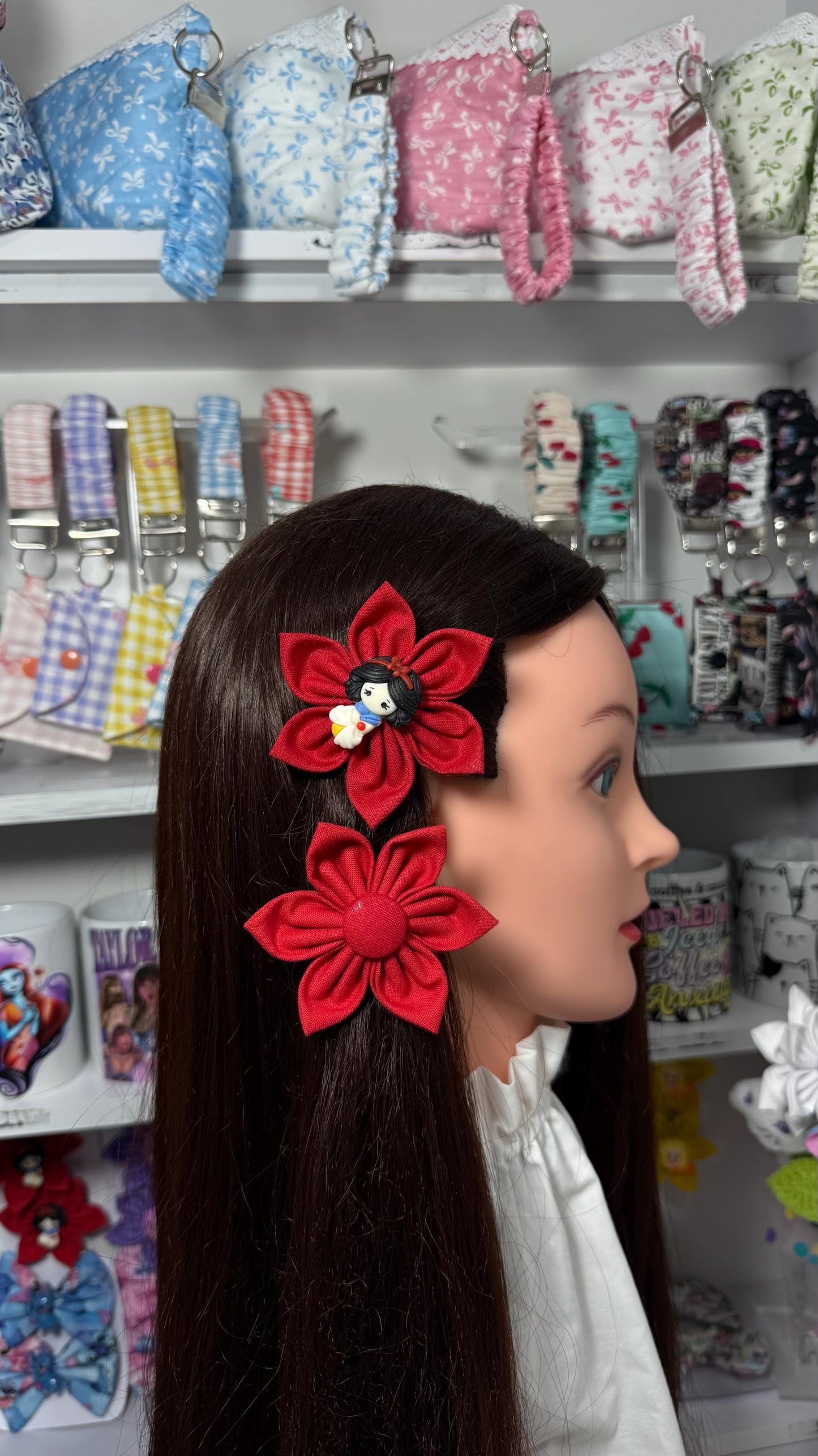 Handmade Hairclips/Flower Hairclips/Daisy Hairclips/Girls Hairclips/Hair Decoration