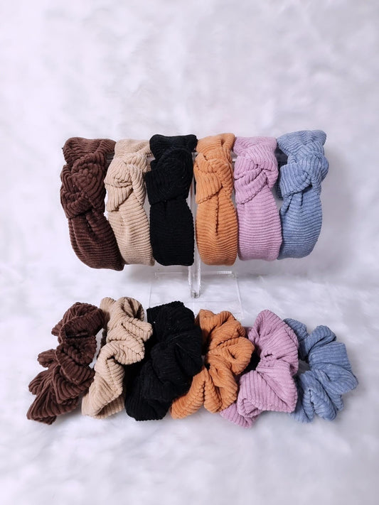 Handmade headband, Hand made Scrunchies, Hair Tie, Elegant Headband, Scrunchies for women