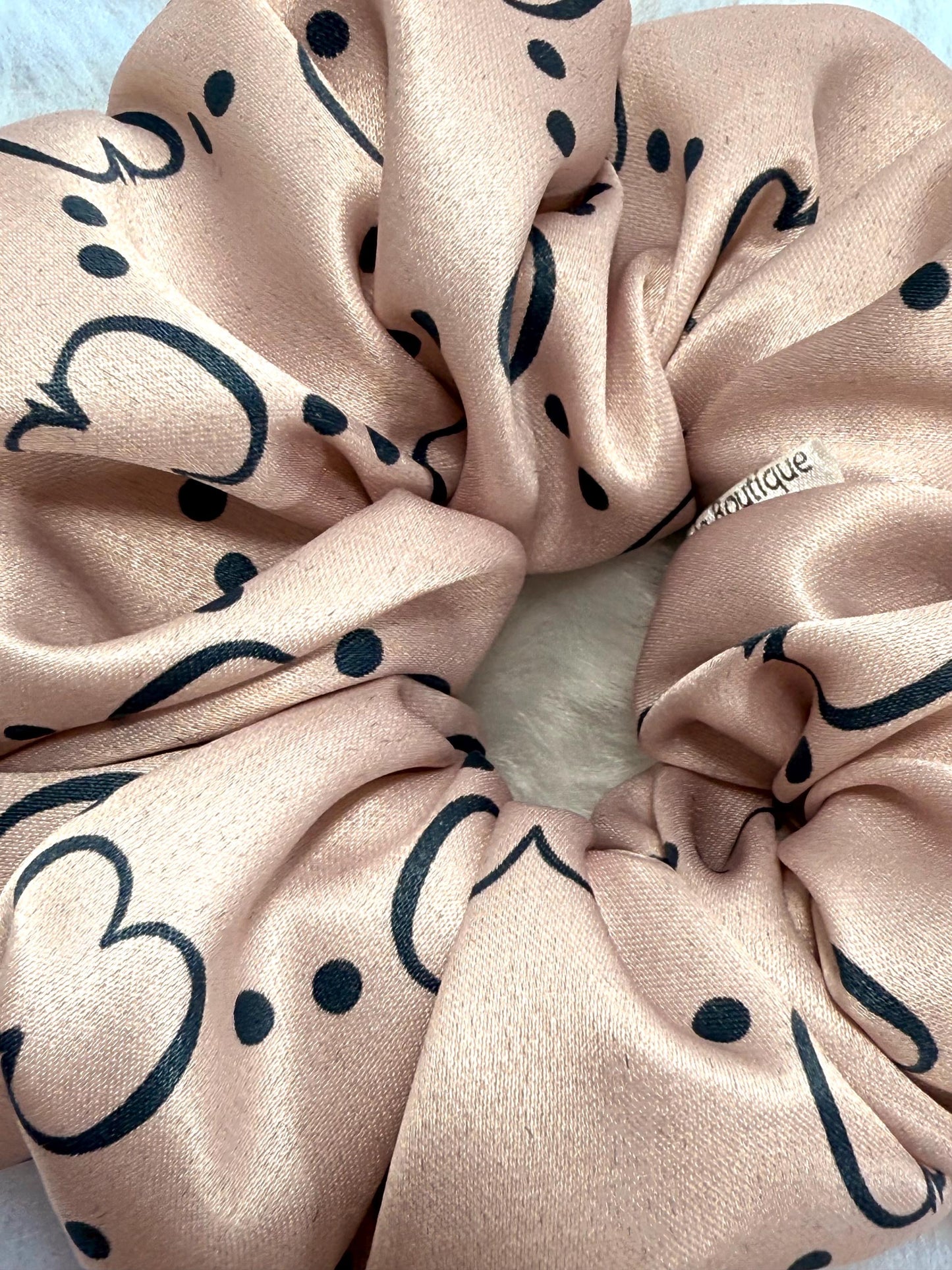Soft elegant scrunchies. Elegant hair scrunchies. Medium size scrunchies. Handmade scrunchies.