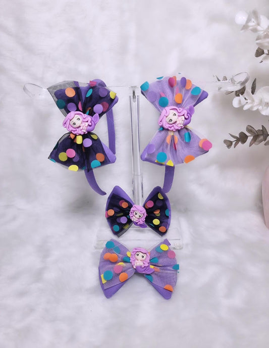 Handmade hair accessories, Handmade headband, Handmade hairclips, Handmade hair bows, School uniform hair clips.