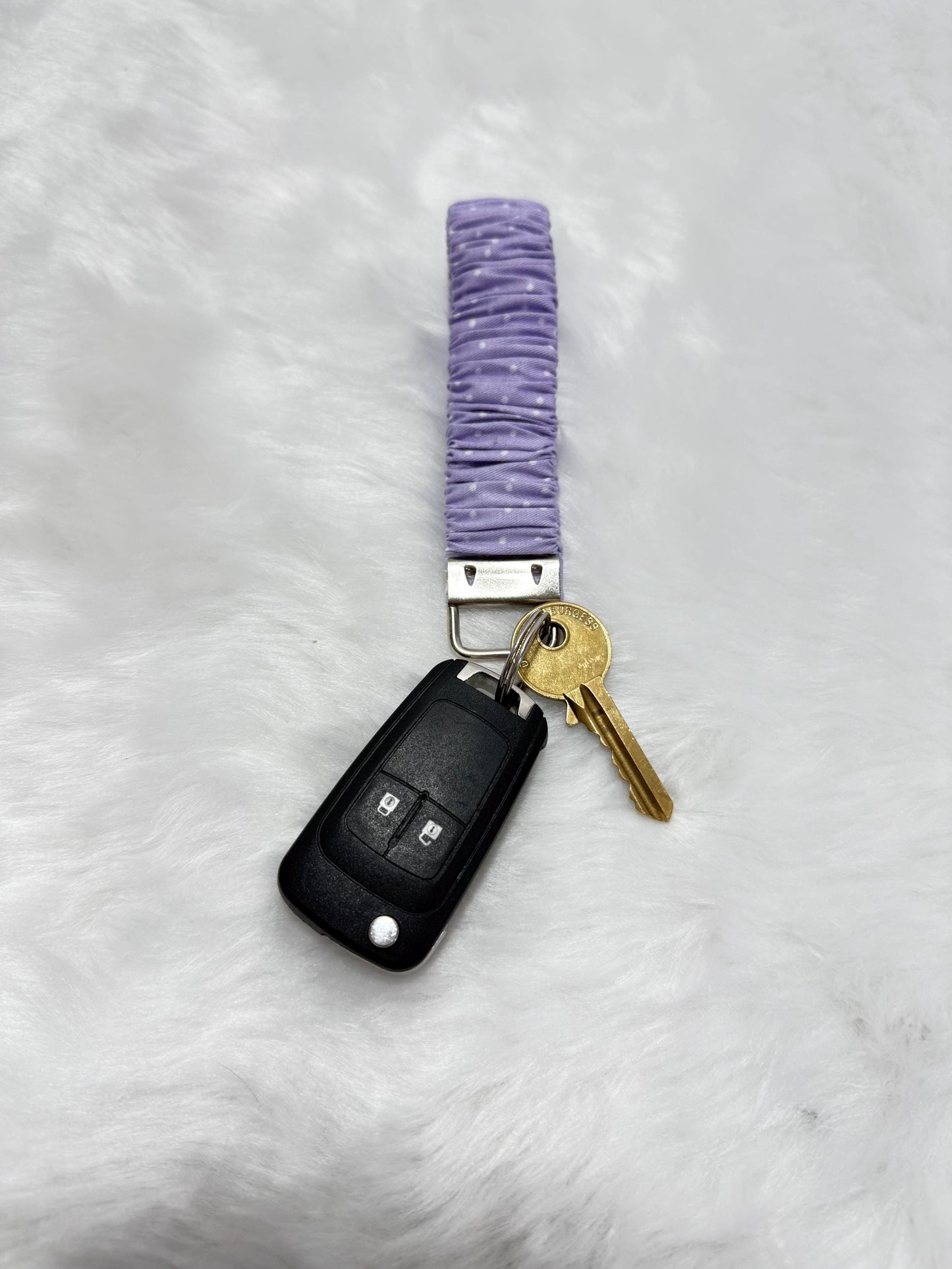 Scrunchie key holder/Scrunchie Key ring holder/Key chain Holder/ Wristlet keychain Holder