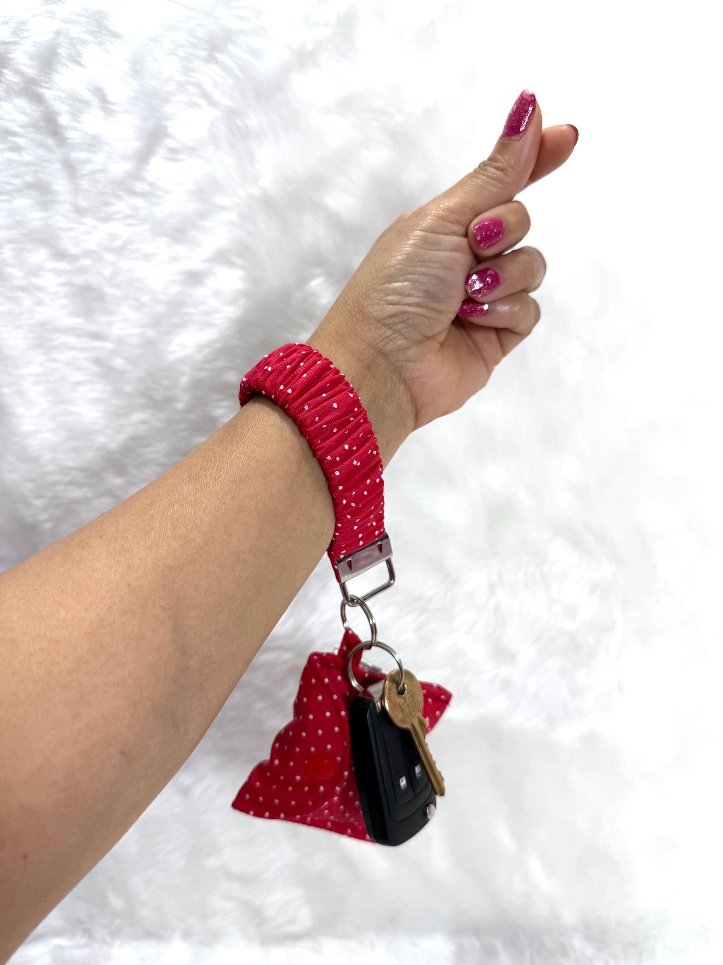 Scrunchie key holder/ Keychain Wristlet Strap Wristband Variety / Cute lanyard / Loop keychain / wristlet / Coin pouch / keychain wallet /
